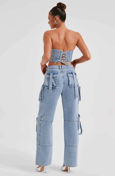 BROOKLYN CARGO PANT & CORSET