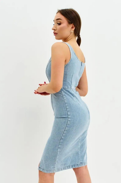 DENIM SUMMER DRESS