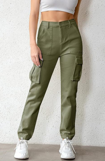 WOMEN'S JOGGER CARGO PANTS