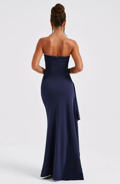 blue maxi dress formal