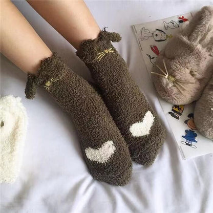 COZY CAT CLAWS SOCKS