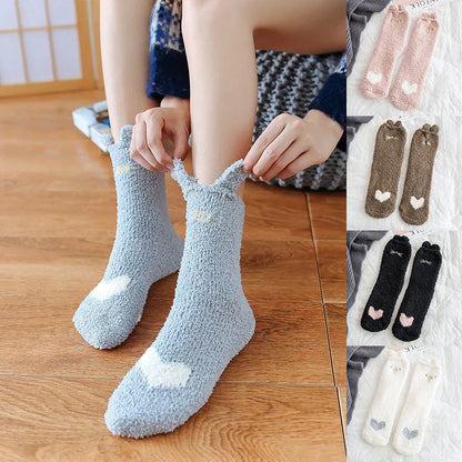 COZY CAT CLAWS SOCKS